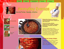 Tablet Screenshot of jimmyboyeventos.com